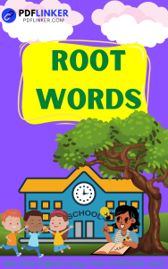 Rich Results on Google's SERP when searching for 'root words'