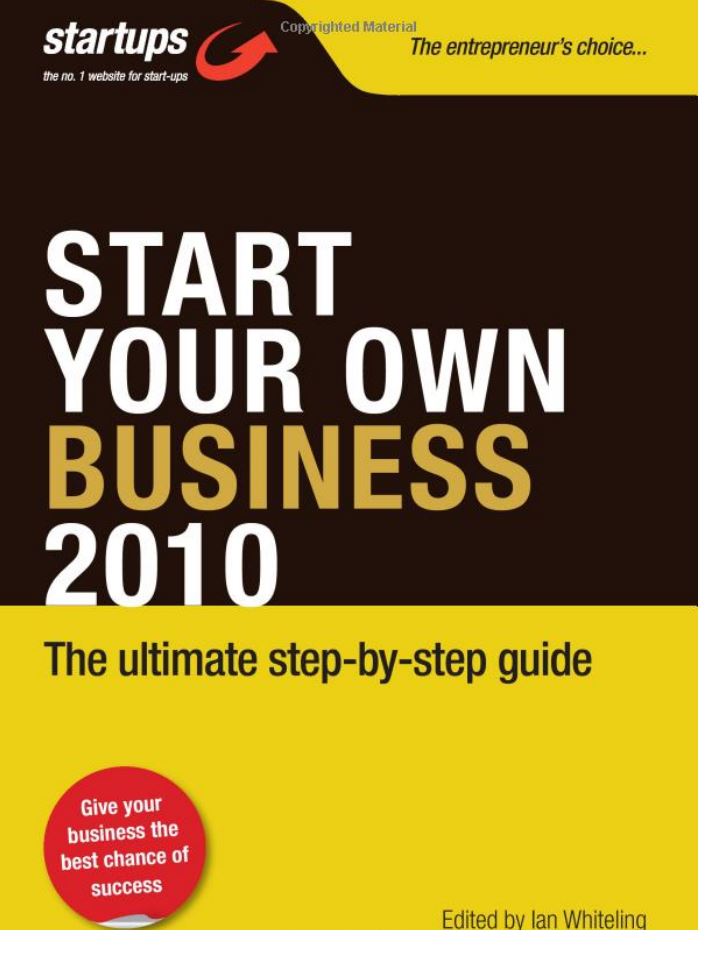 Rich Results on Google's SERP when searching for'Start Your Own Business 2010’